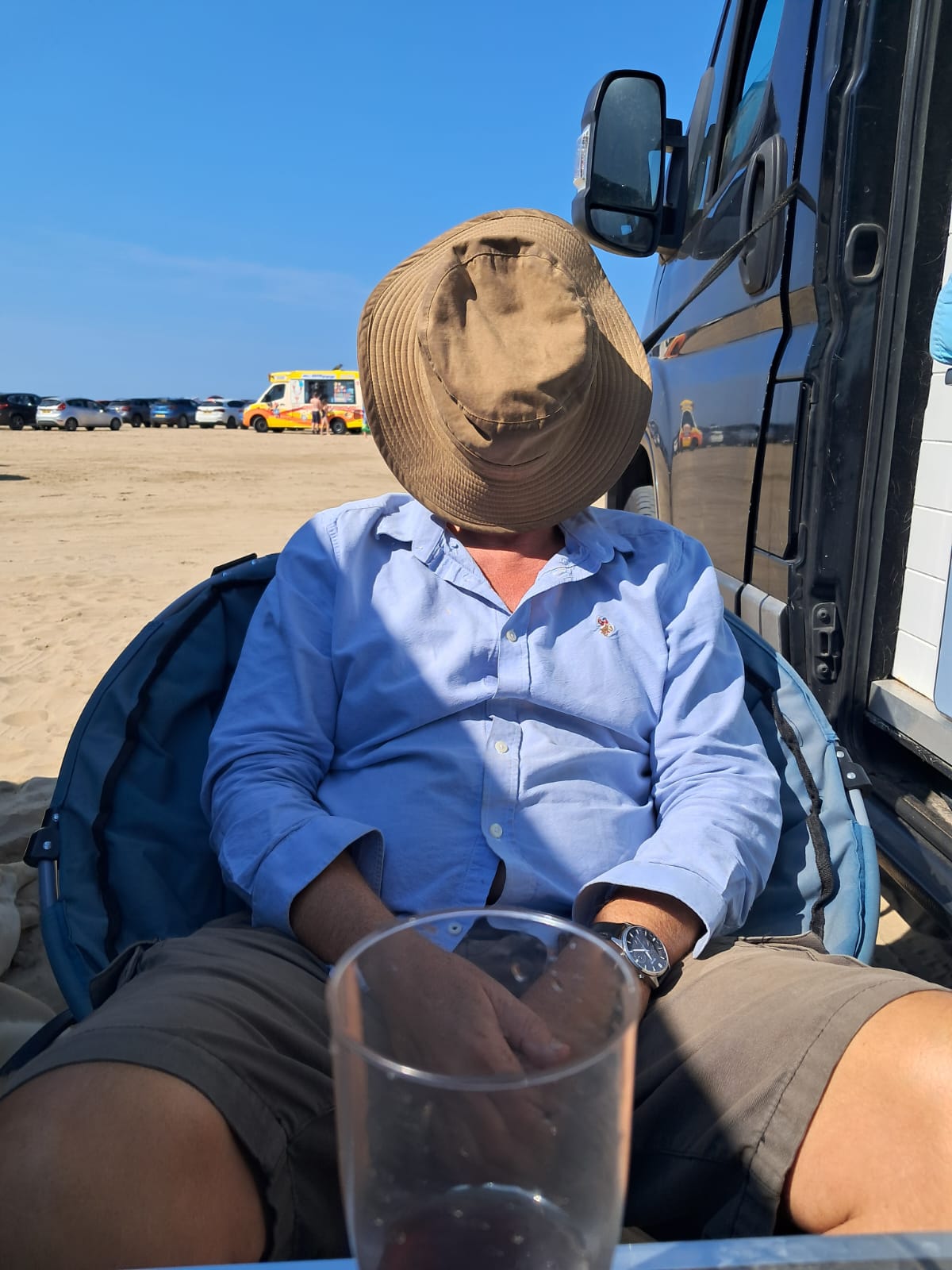 Picture of Simon in hat