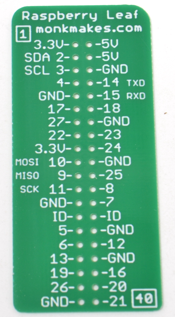 Leaf Single with barcode