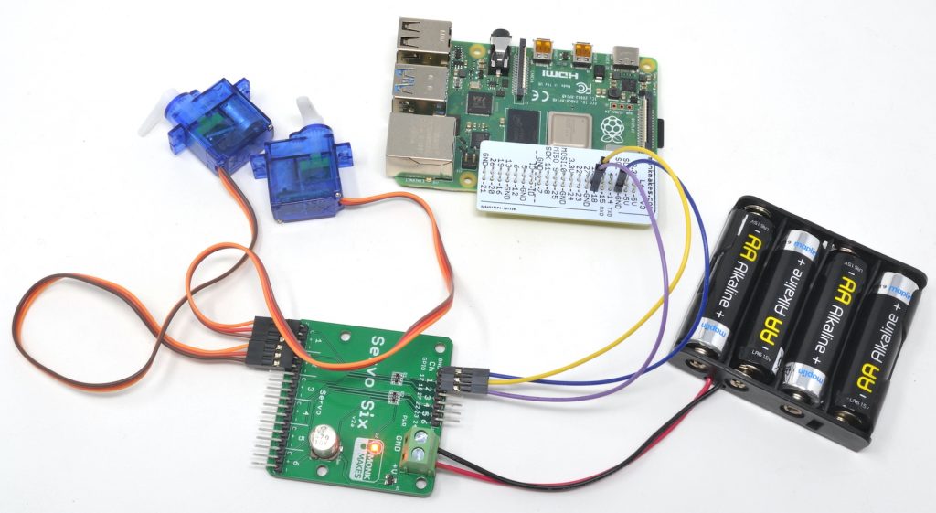 Servo Kit for Raspberry Pi