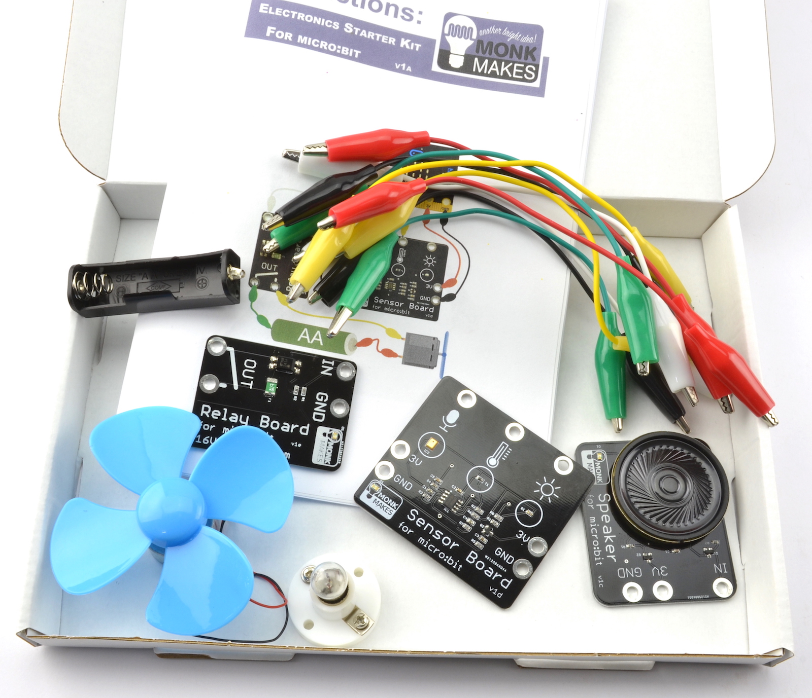 Kit de Iniciación a la Electrónica para micro:bit