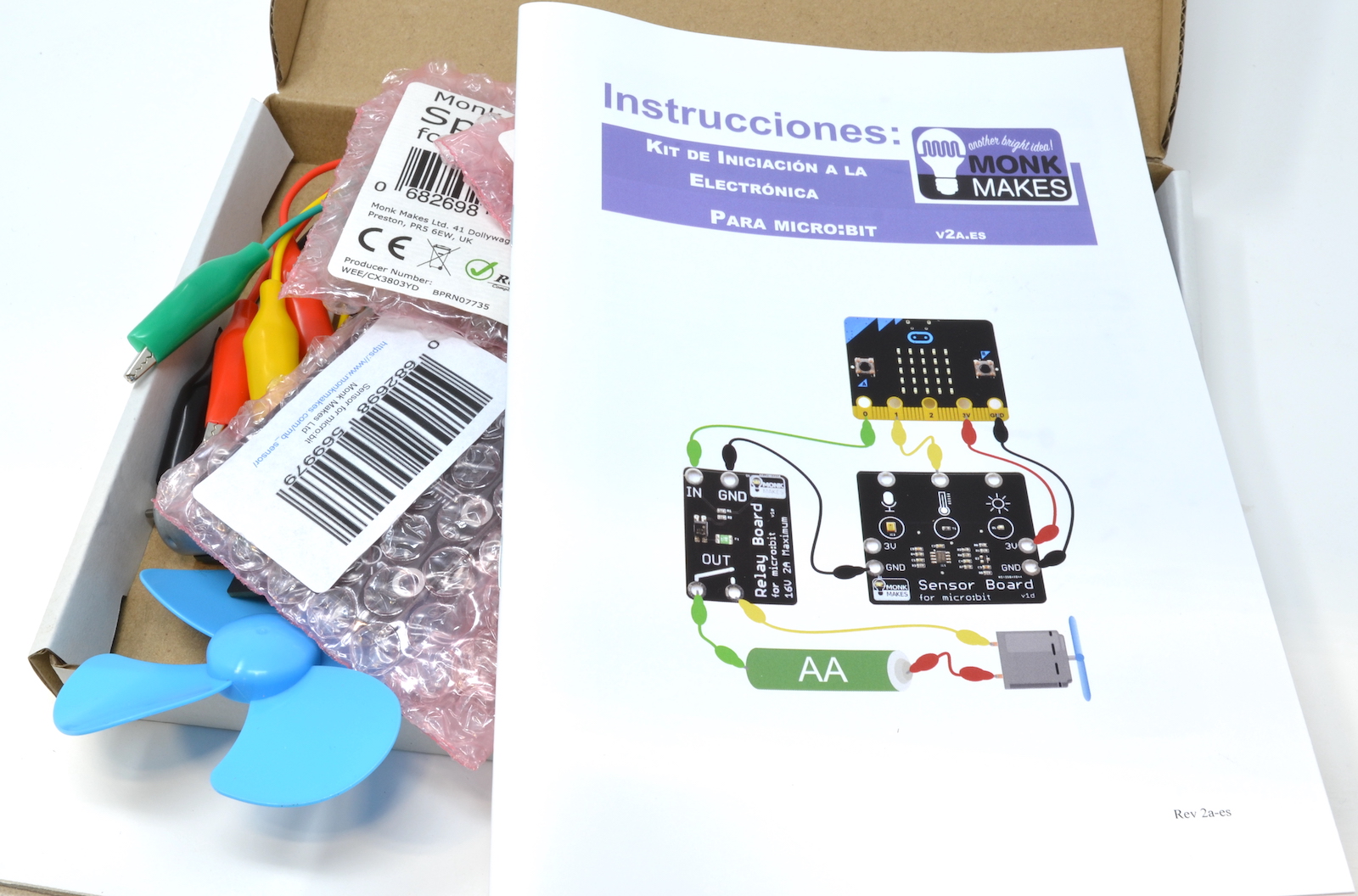 Kit de Iniciación a la Electrónica para micro:bit